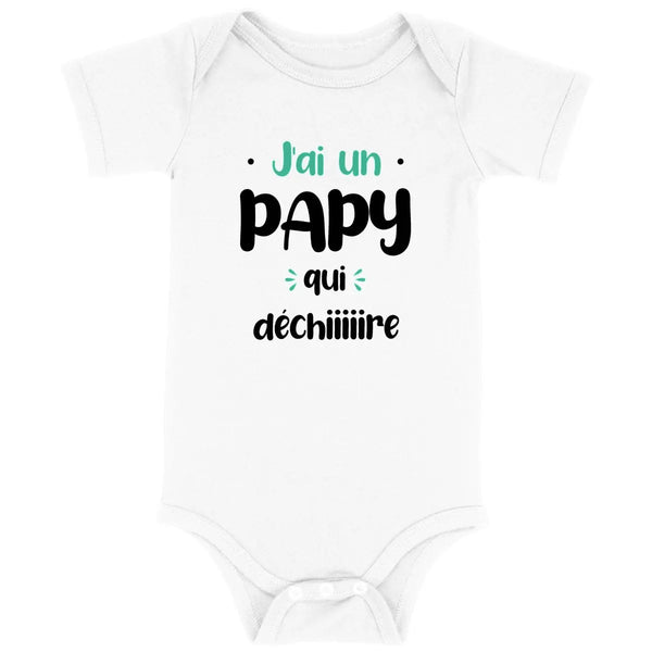 Body bébé J'ai un papy qui déchire