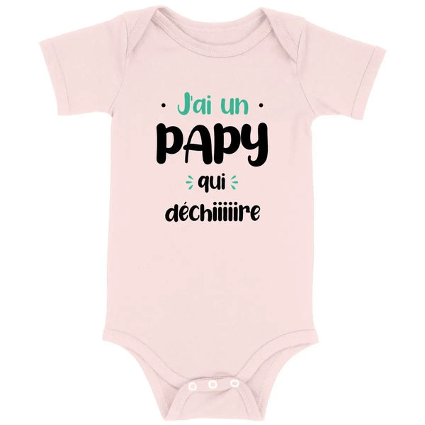 Body bébé J'ai un papy qui déchire