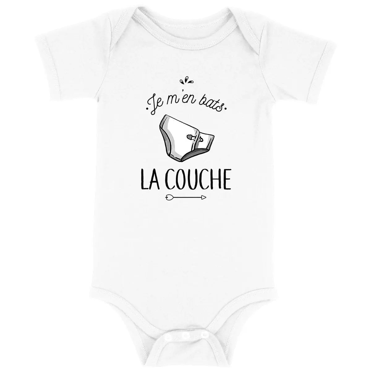 Body bébé Je m'en bats la couche