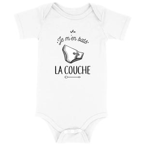 Body bébé Je m'en bats la couche