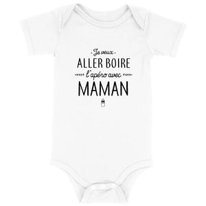 Body bébé L'apéro avec maman