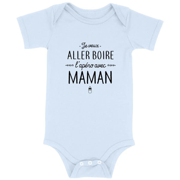 Body bébé L'apéro avec maman