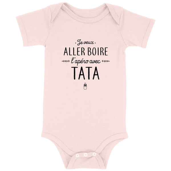 Body bébé L'apéro avec tata