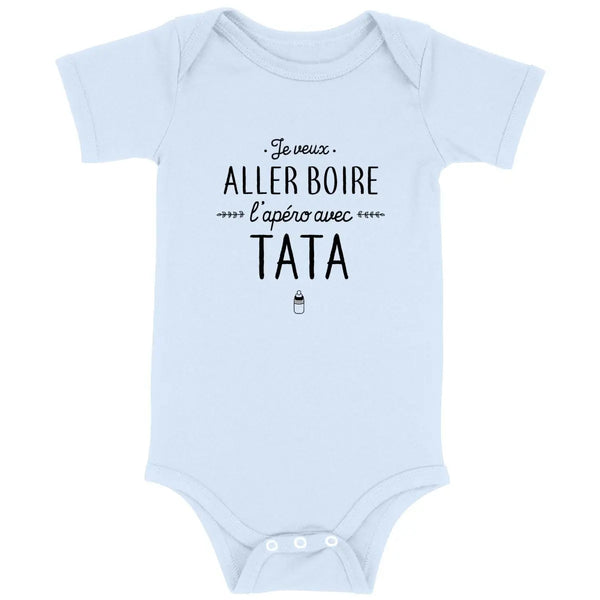 Body bébé L'apéro avec tata