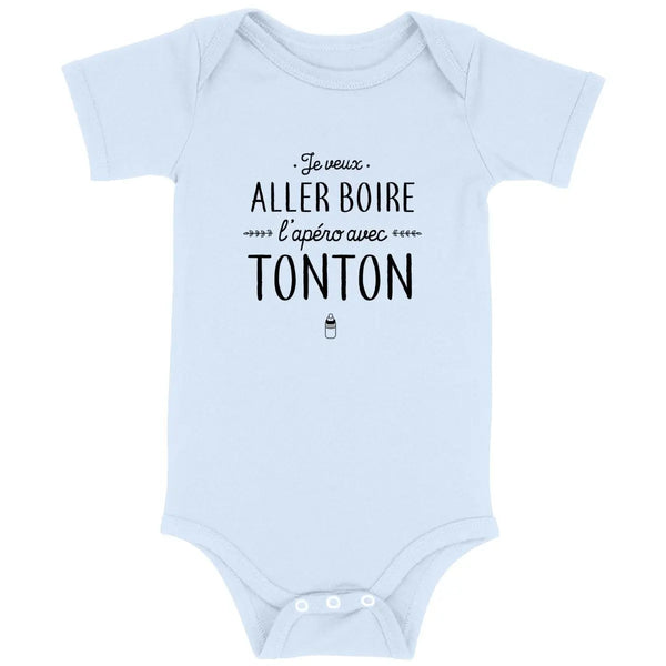 Body bébé L'apéro avec tonton