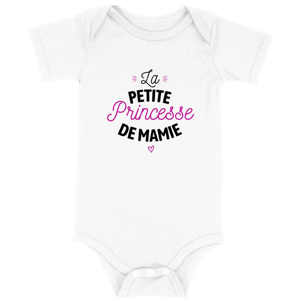 Body bébé La petite princesse de mamie