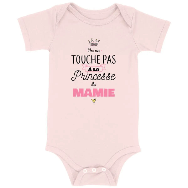 Body bébé La princesse de mamie