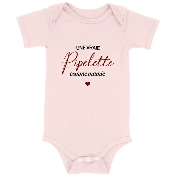 Body bébé Pipelette comme mamie