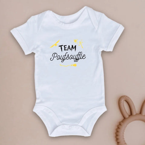 Body bébé Team Poufsouffle