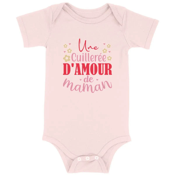 Body bébé Une cuillère de maman