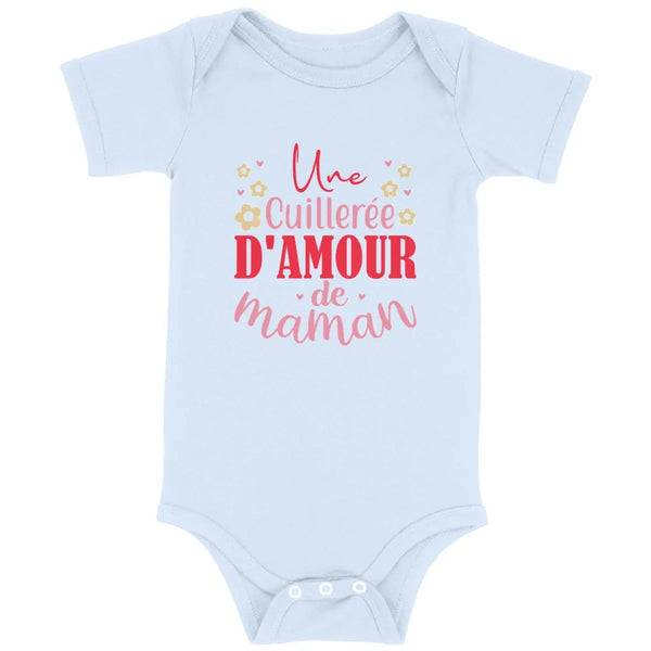 Body bébé Une cuillère de maman