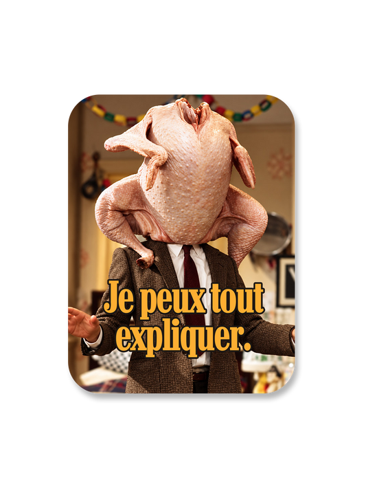 Aimant Je peux tout expliquer Encre et Créations