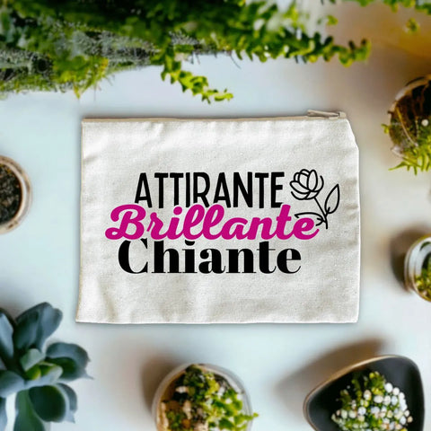 Jolie pochette Attirante brillante chiante