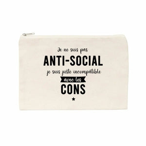 Jolie pochette Je ne suis pas anti-social