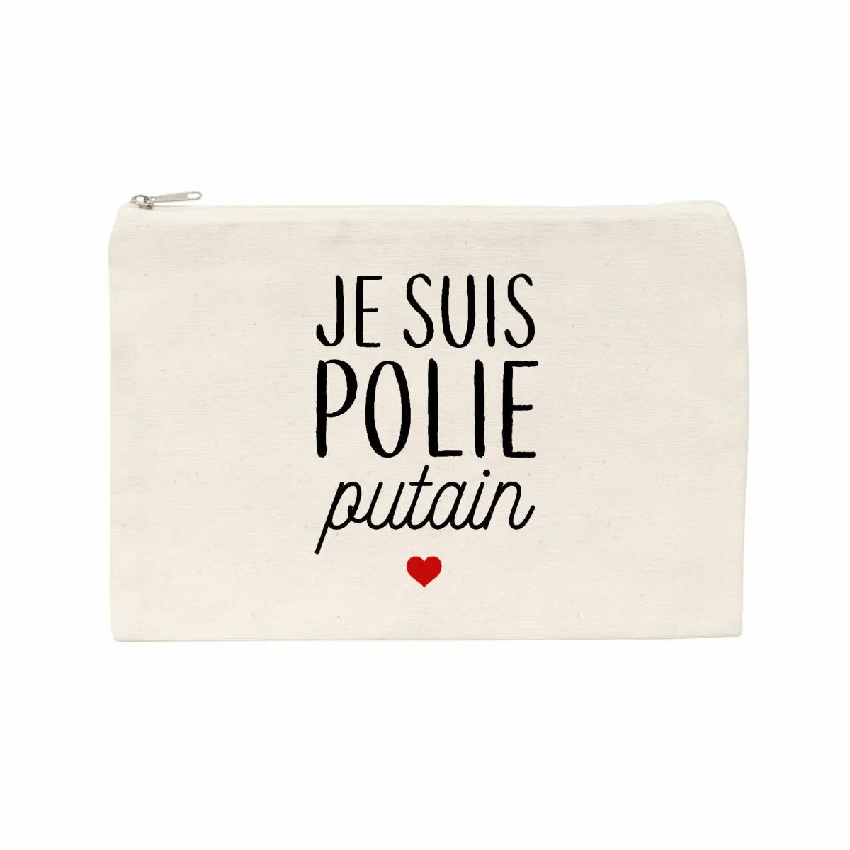 Jolie pochette Je suis polie putain