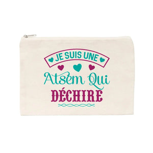 Jolie pochette Je suis une atsem qui déchire