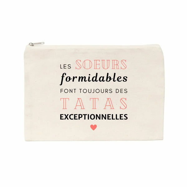 Jolie pochette Les sœurs formidables