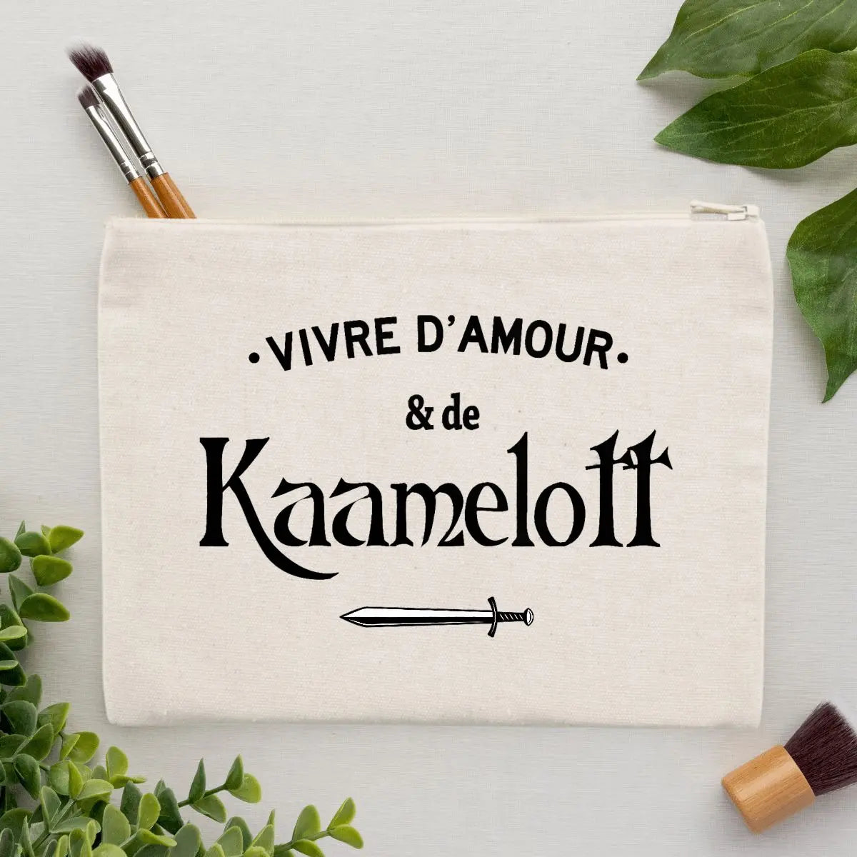 Jolie pochette Vivre d'amour et de Kaamelott