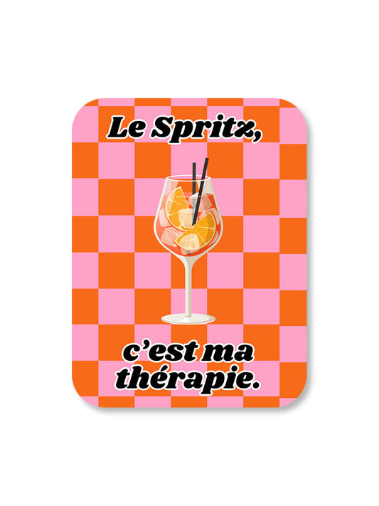 Aimant Le Spritz c'est ma thérapie Encre et Créations