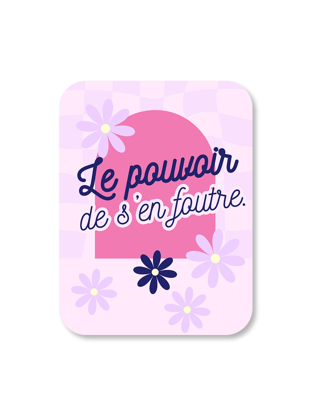 Aimant Le pouvoir de s'en foutre Encre et Créations
