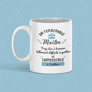 Mug céramique - Un formidable maître Encre et Créations