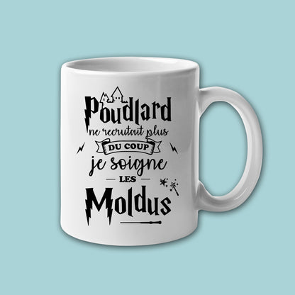 Mug céramique Je soigne les moldus