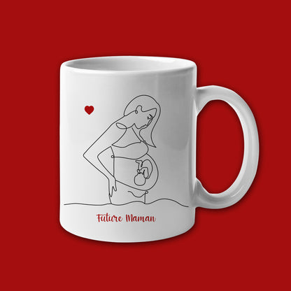 Mug céramique Future maman