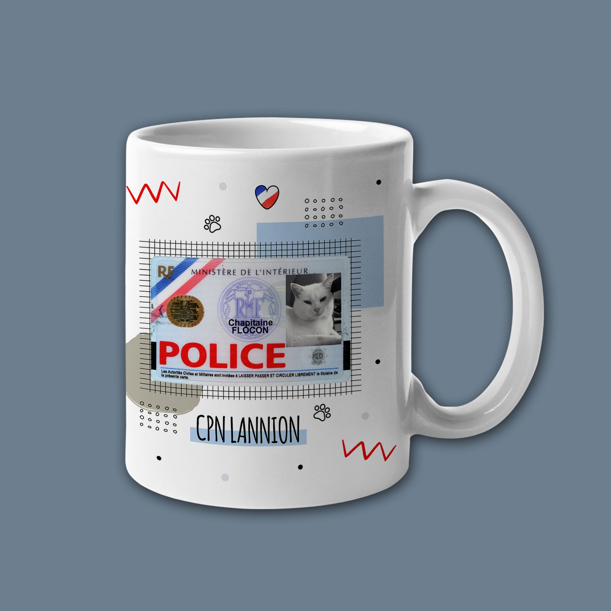 Mug céramique Floconlechapitaine