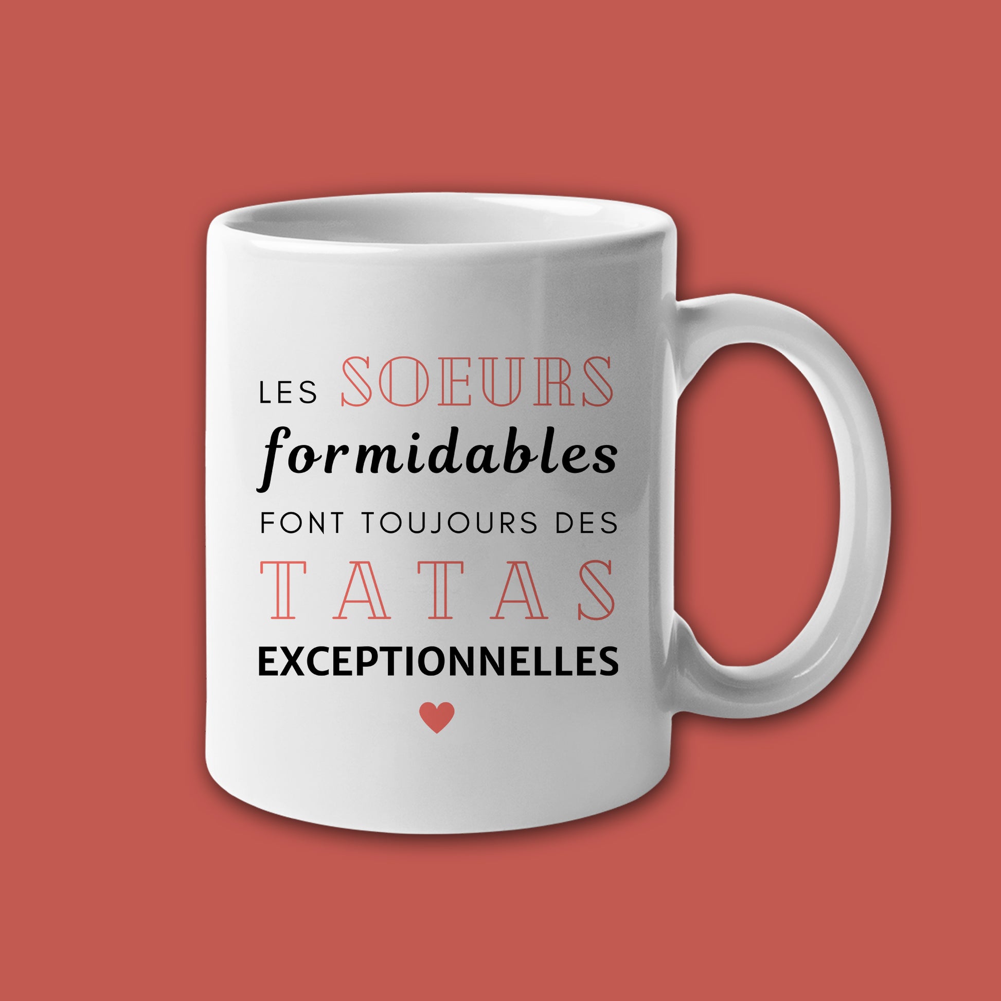 Mug céramique Les sœurs formidables