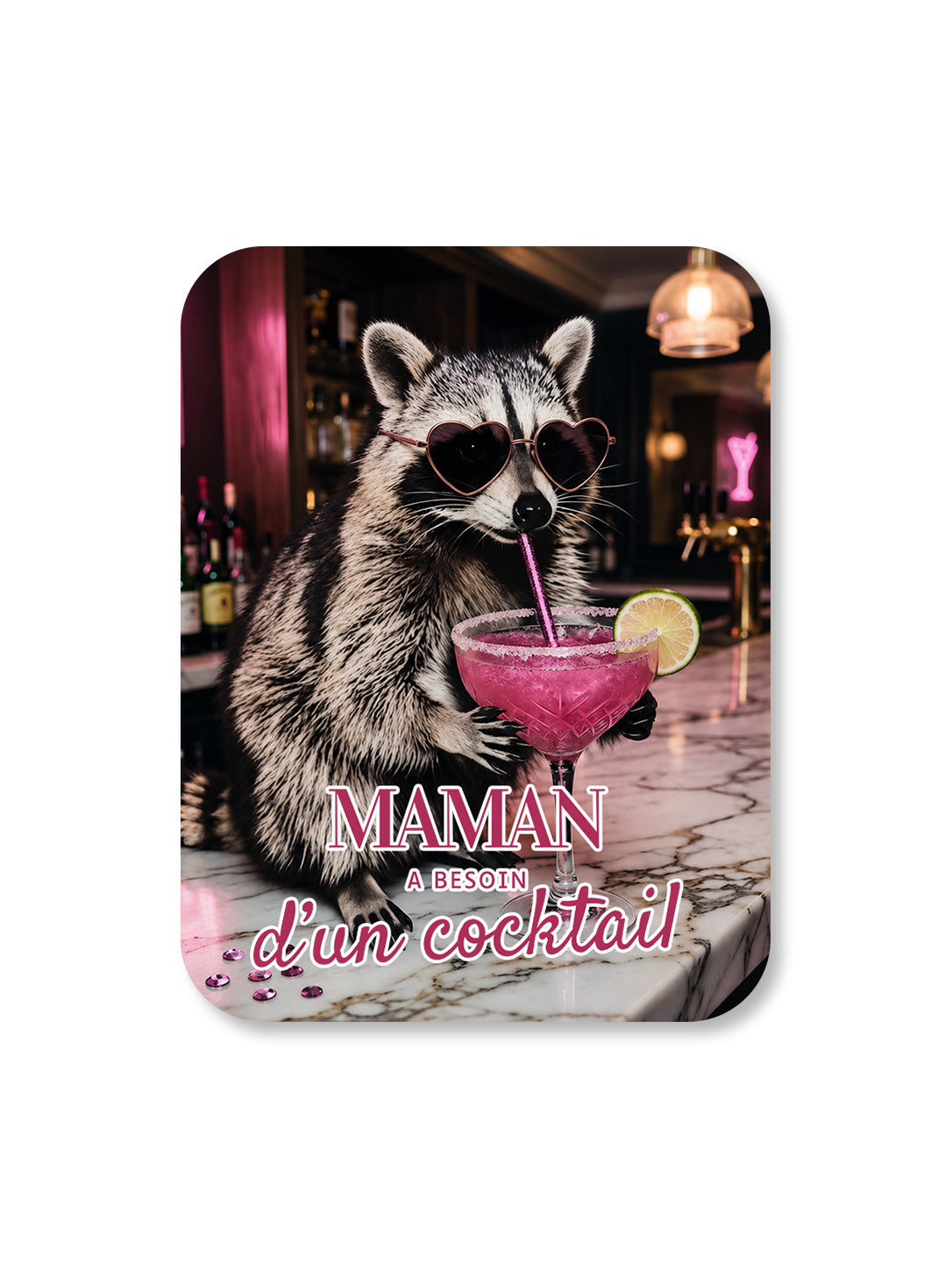 Aimant Maman a besoin d'un cocktail