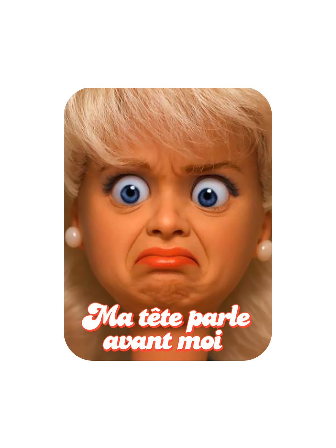 Aimant Ma tête parle avant moi