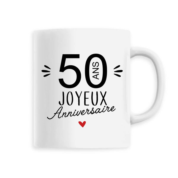 Mug céramique - 50 Ans Joyeux Anniversaire