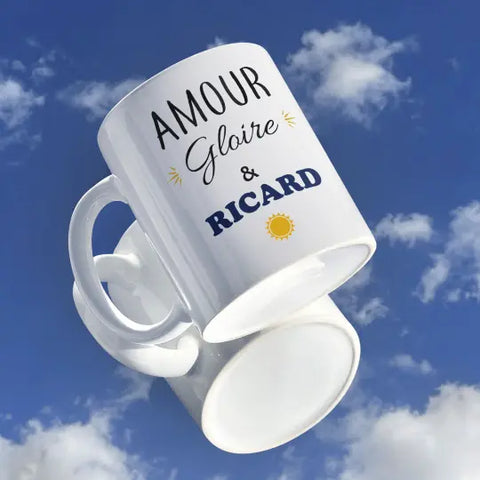 Mug céramique - Amour, gloire et Ricard