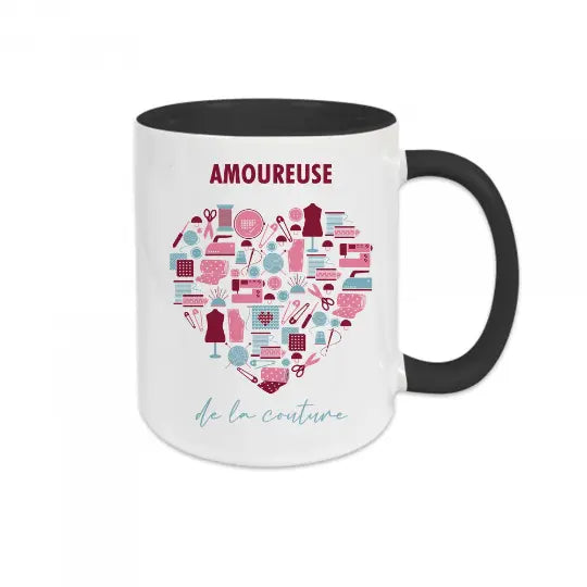 Mug céramique Amoureuse de la couture