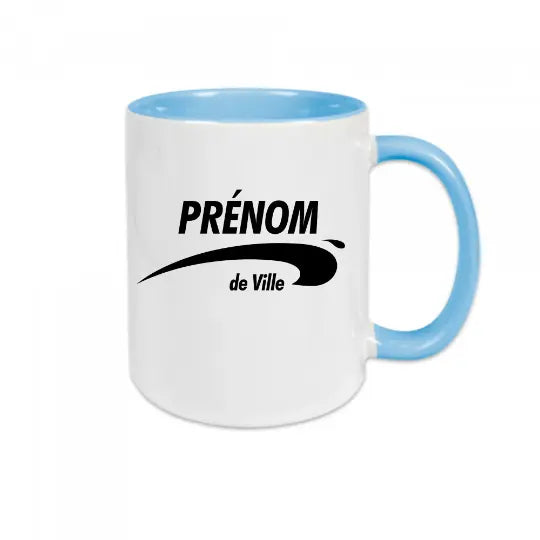 Mug céramique - Brice de Nice ( à personnaliser avec le prénom et la ville de votre choix )