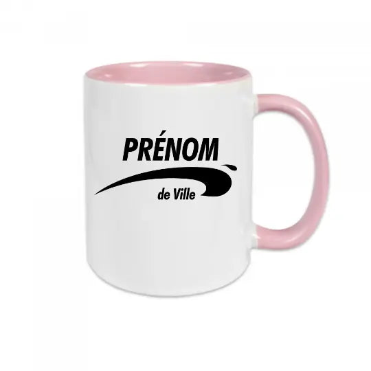 Mug céramique - Brice de Nice ( à personnaliser avec le prénom et la ville de votre choix )