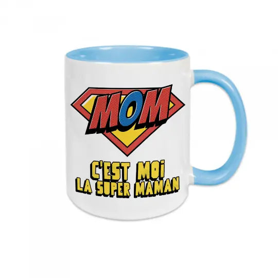 Mug céramique - C'est moi la super maman