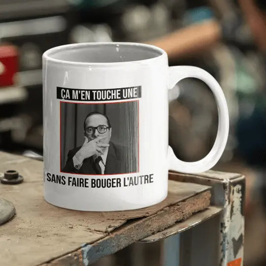 Mug céramique - Ça m'en touche une