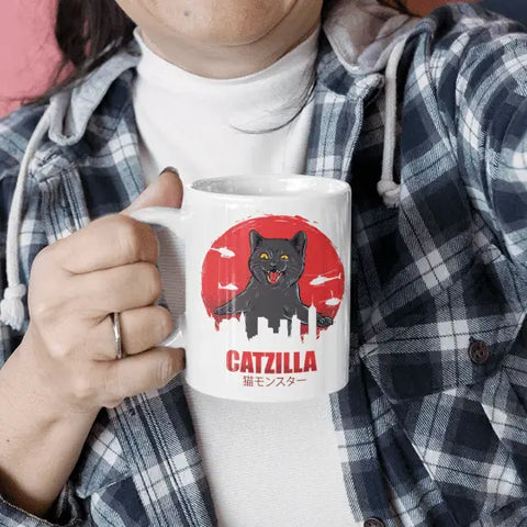 Mug céramique - Catzilla