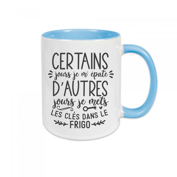 Mug céramique - Certains jours je m'épate Encre et Créations