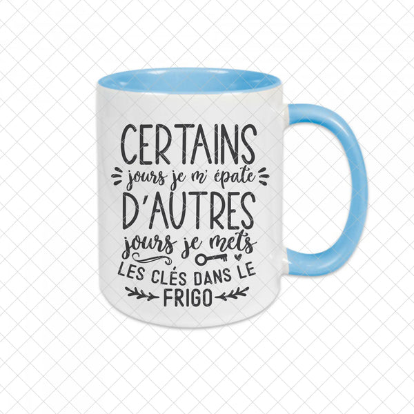 Mug céramique Certains jours je m'épate Encre et Créations