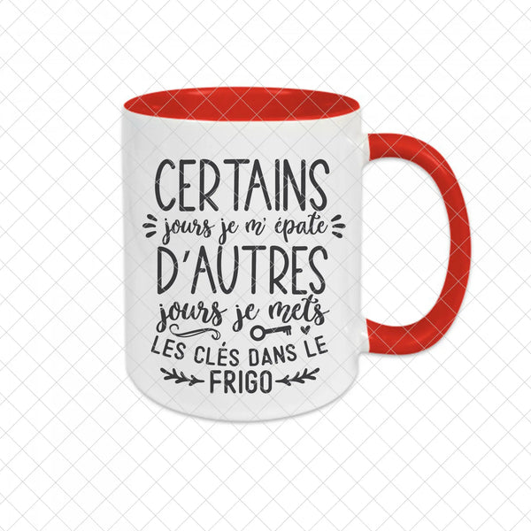 Mug céramique Certains jours je m'épate Encre et Créations