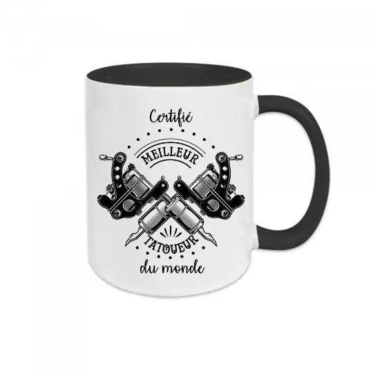 Mug céramique - Certifié meilleur tatoueur du monde