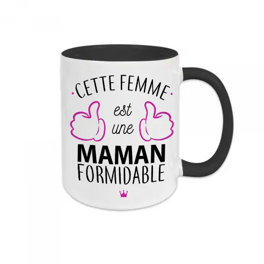 Mug céramique - Cette femme est une maman formidable