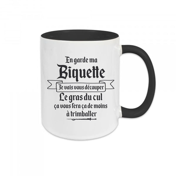 Mug céramique - En garde ma biquette Encre et Créations