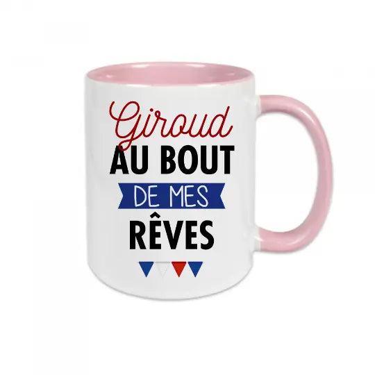 Mug céramique Giroud au bout de mes rêves