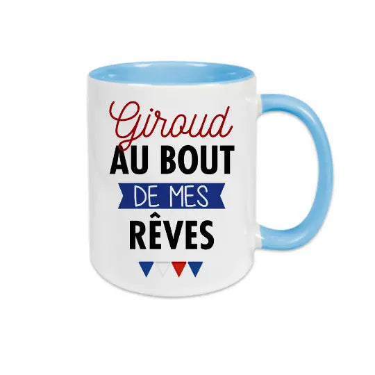 Mug céramique Giroud au bout de mes rêves