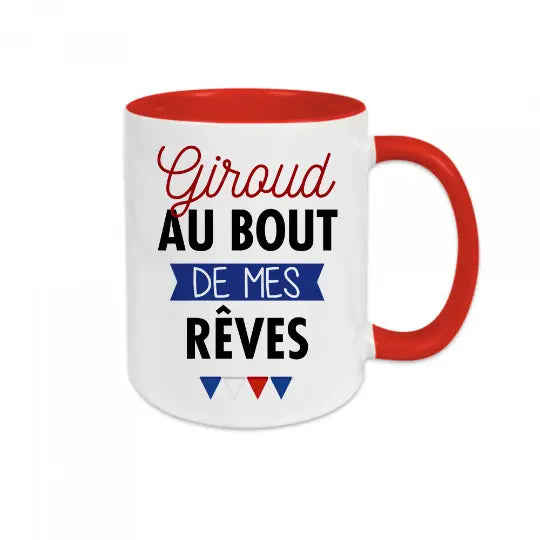 Mug céramique Giroud au bout de mes rêves