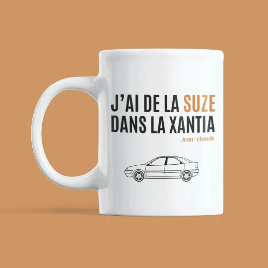 Mug céramique - J'ai de la Suze dans la Xantia