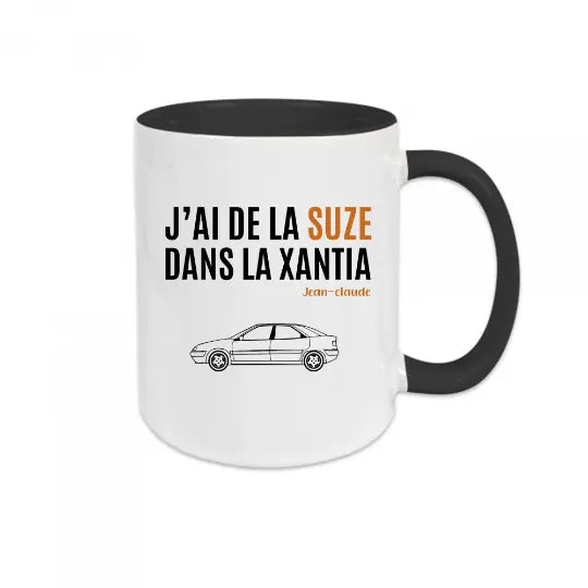 Mug céramique - J'ai de la Suze dans la Xantia